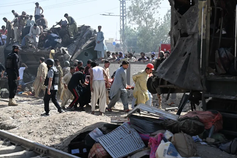 Pakistan Train Bombing in Quetta Kills 24 as BLA Claims Responsibility