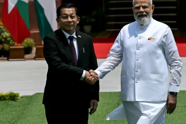 Modi Meets Myanmar Leader Amid Diplomatic Debate
