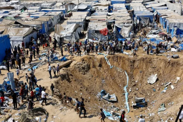 Israeli Strikes Hit Gaza, Medical Warehouse Destroyed
